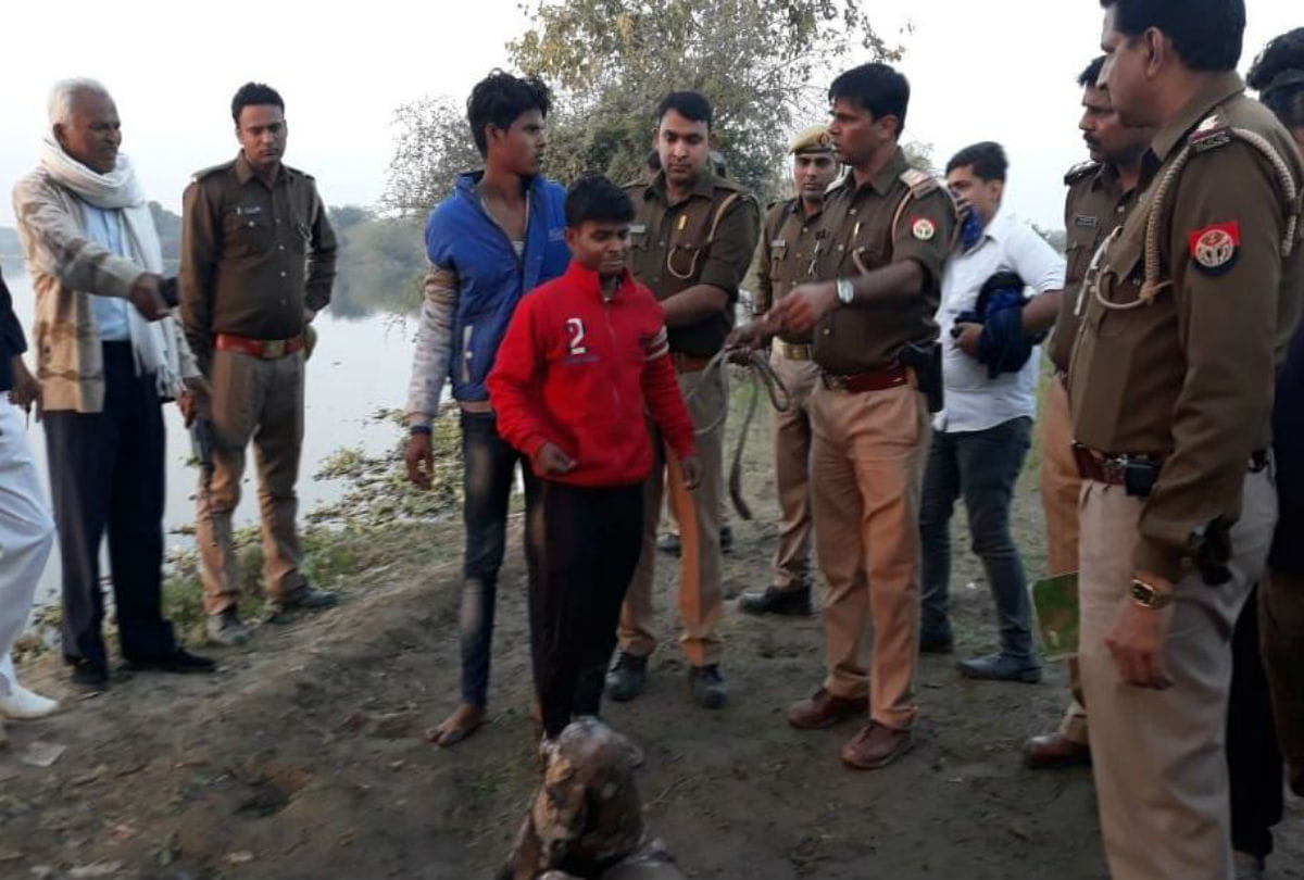 young man arrested for his friend murder in vrindavan