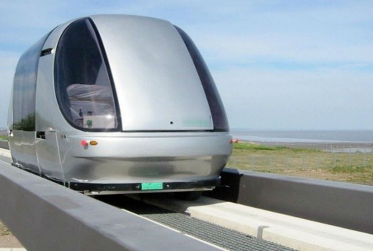 personal rapid transit system pod cars presentation in mathura
