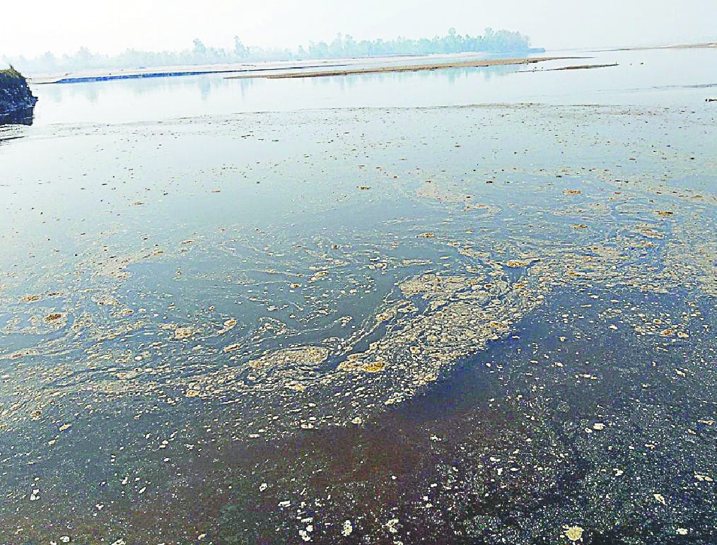Yamuna river mud, dissatisfaction