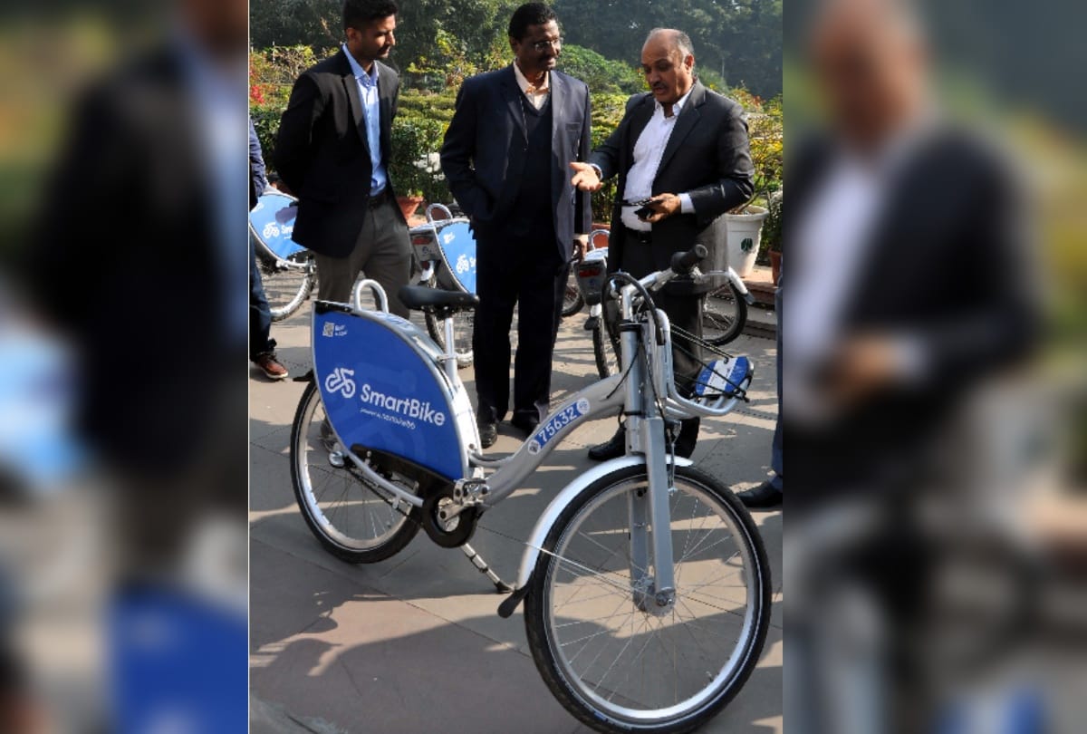 Launching one million dollar smart bike bicycle scheme for air pollution