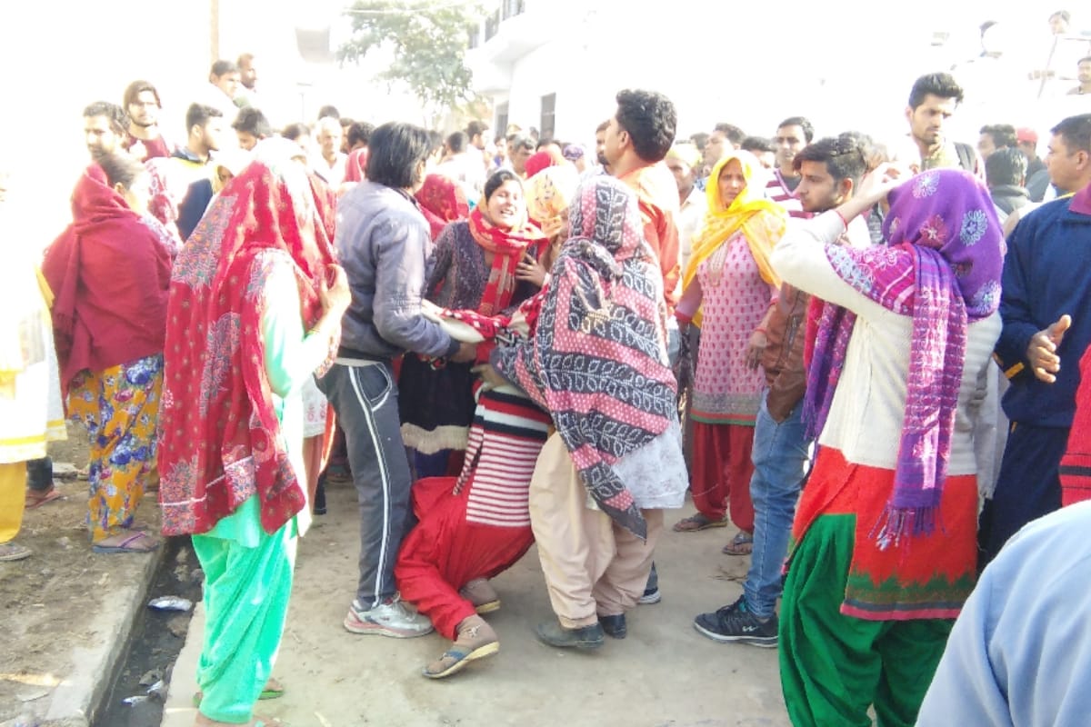 Ashish Gurjar murder: funeral compelete in shobhapur meerut police force deployed