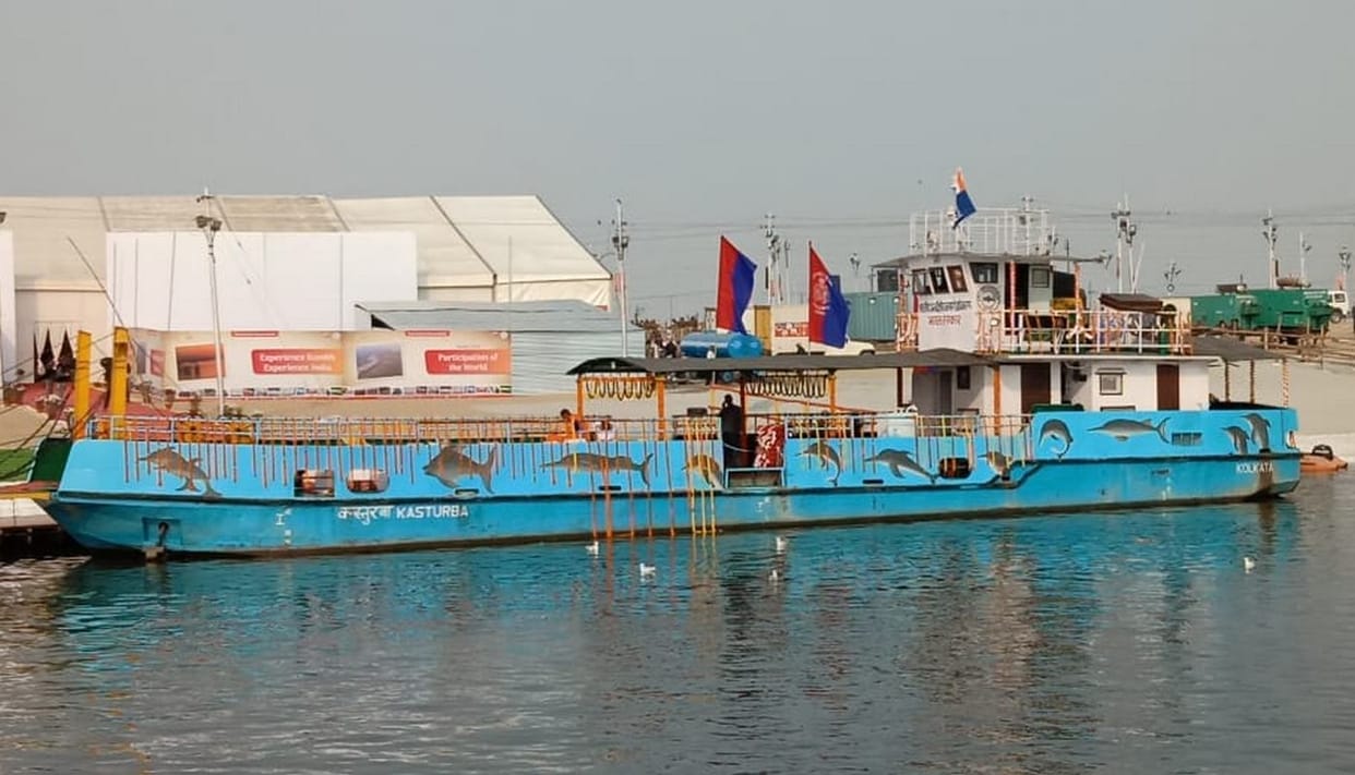 Preparations to make Varanasi a water transport hub vessels will be available for booking in new year