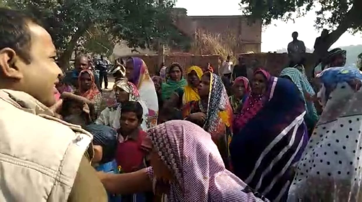 chaos and outrage for ambedkar starue in varanasi