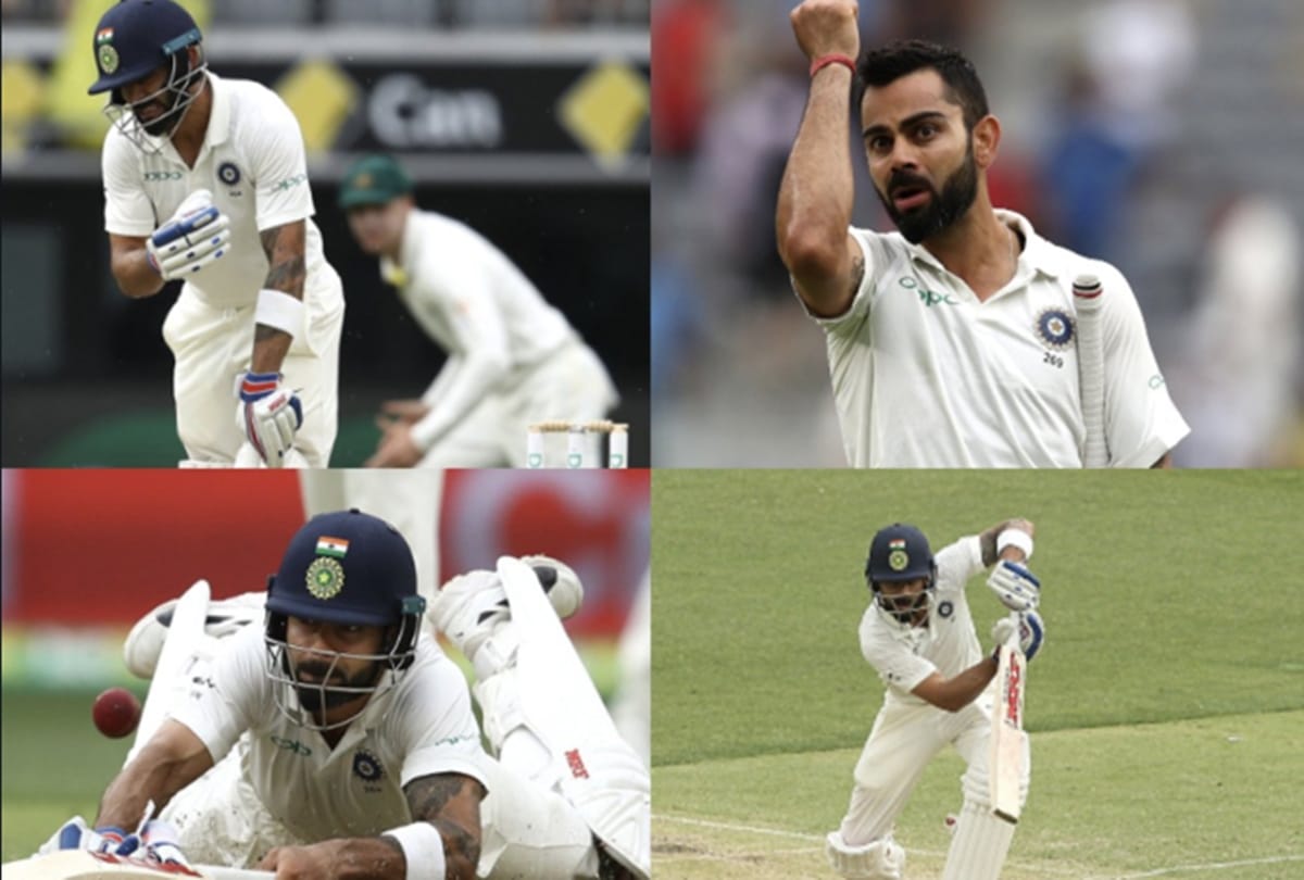 virat kohli controversial dismissal by peter handscomb video viral