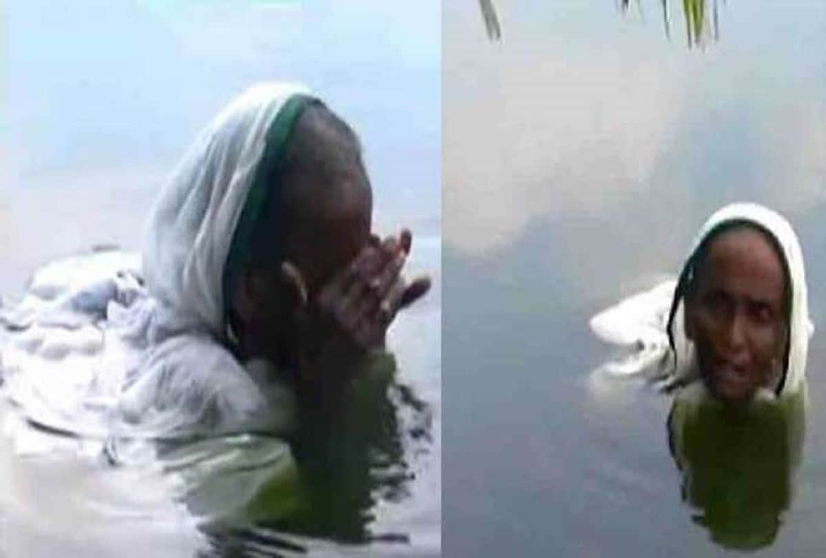 Weird Lady Is battling weird decease Spents her All Day Sitting on a Pond 