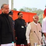 राजस्थान में शपथ ग्रहण समारोह