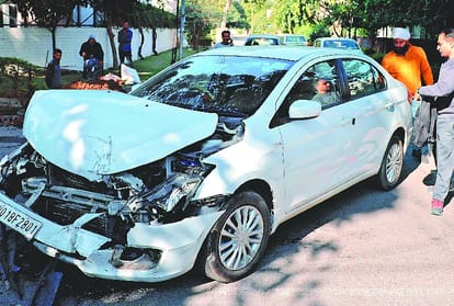 blame of beating on former Indian hockey captain in chandigarh