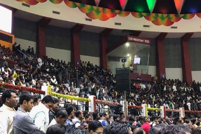 Chhatisgarh : Heavy rain interrupted CM oath taking ceremony