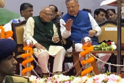 Chhatisgarh : Heavy rain interrupted CM oath taking ceremony