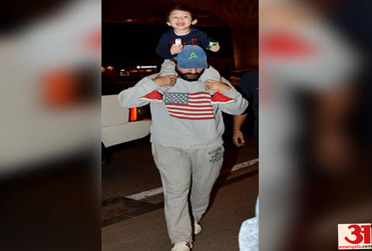 Saif and Kareena made a secret plan for Tiemur's Birthday Celebration, spotted at Mumbai Airport