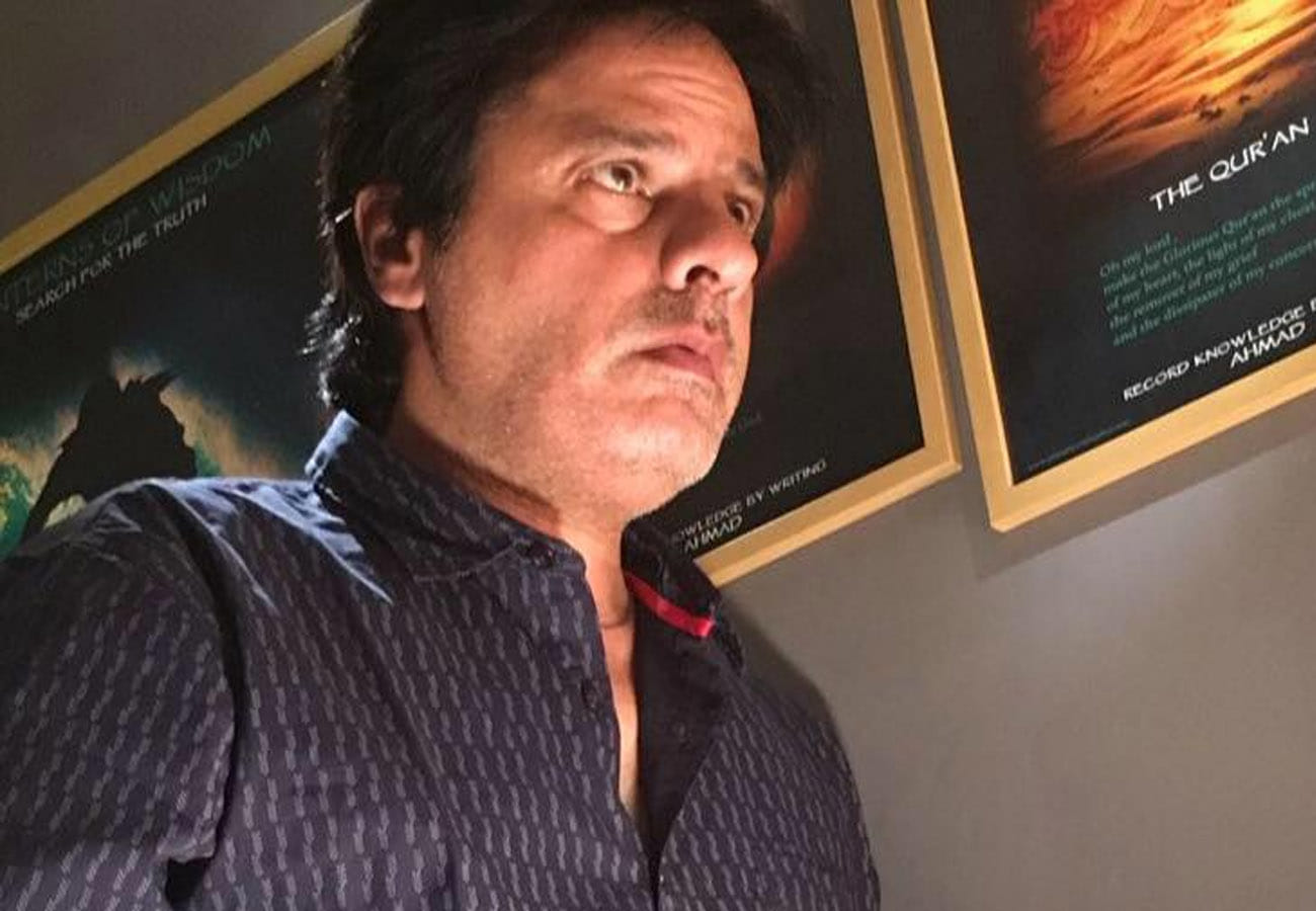Indian film actor and producer Rahul Roy in kanpur