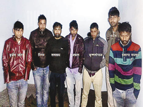 60 lakh ganja found near interstate smugglers