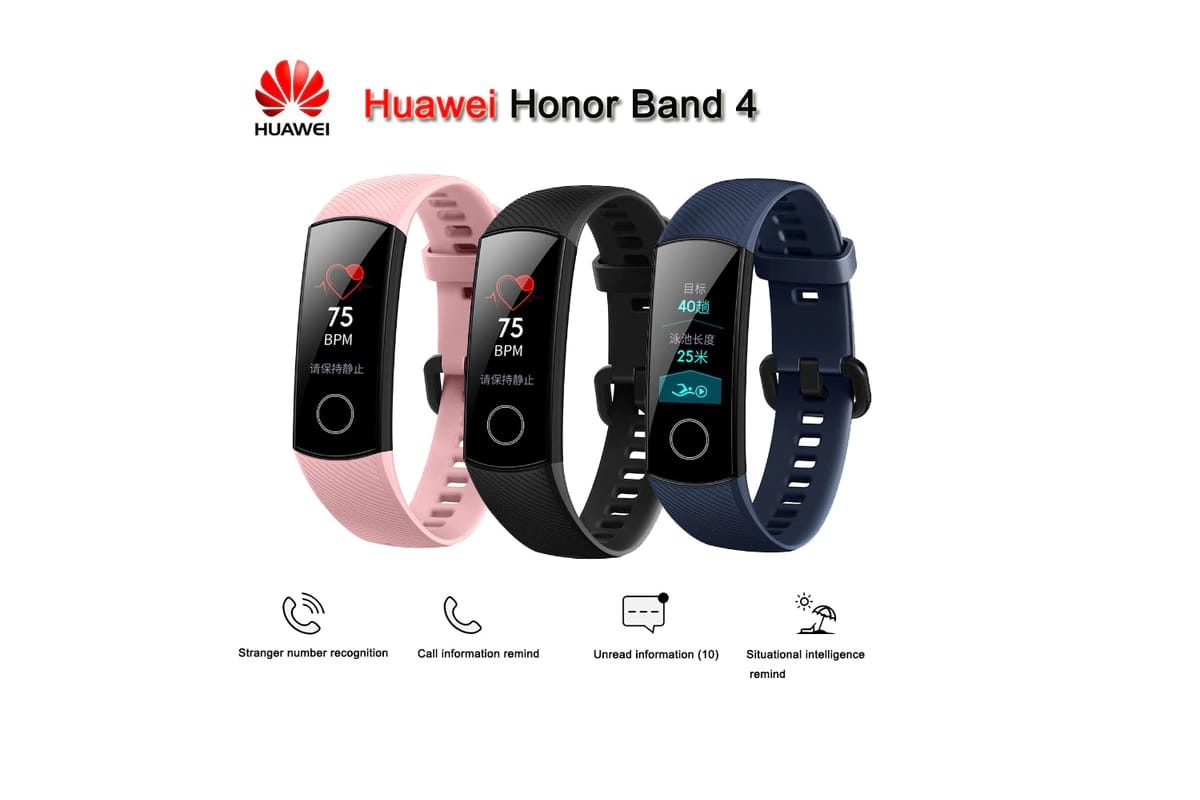 Honor Band 4 рднрд╛рд░рдд рдореЗрдВ рд╣реБрдЖ рд▓рд╛рдВрдЪ, 17 рджрд┐рди рдЪрд▓реЗрдЧреА рдмреИрдЯрд░реА Honor Band 4 launched in India with a 17 Days Battery Backup, Know price and specifications