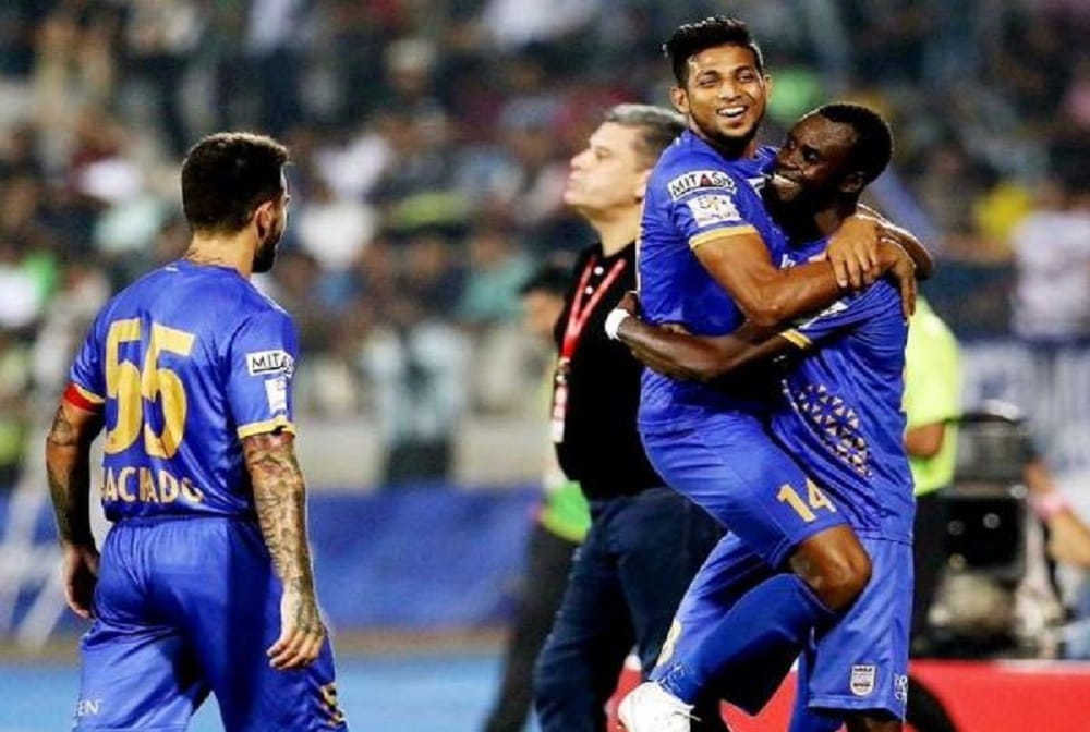 mumbai city fc beat kerala blasters by 6-1 in isl 2018