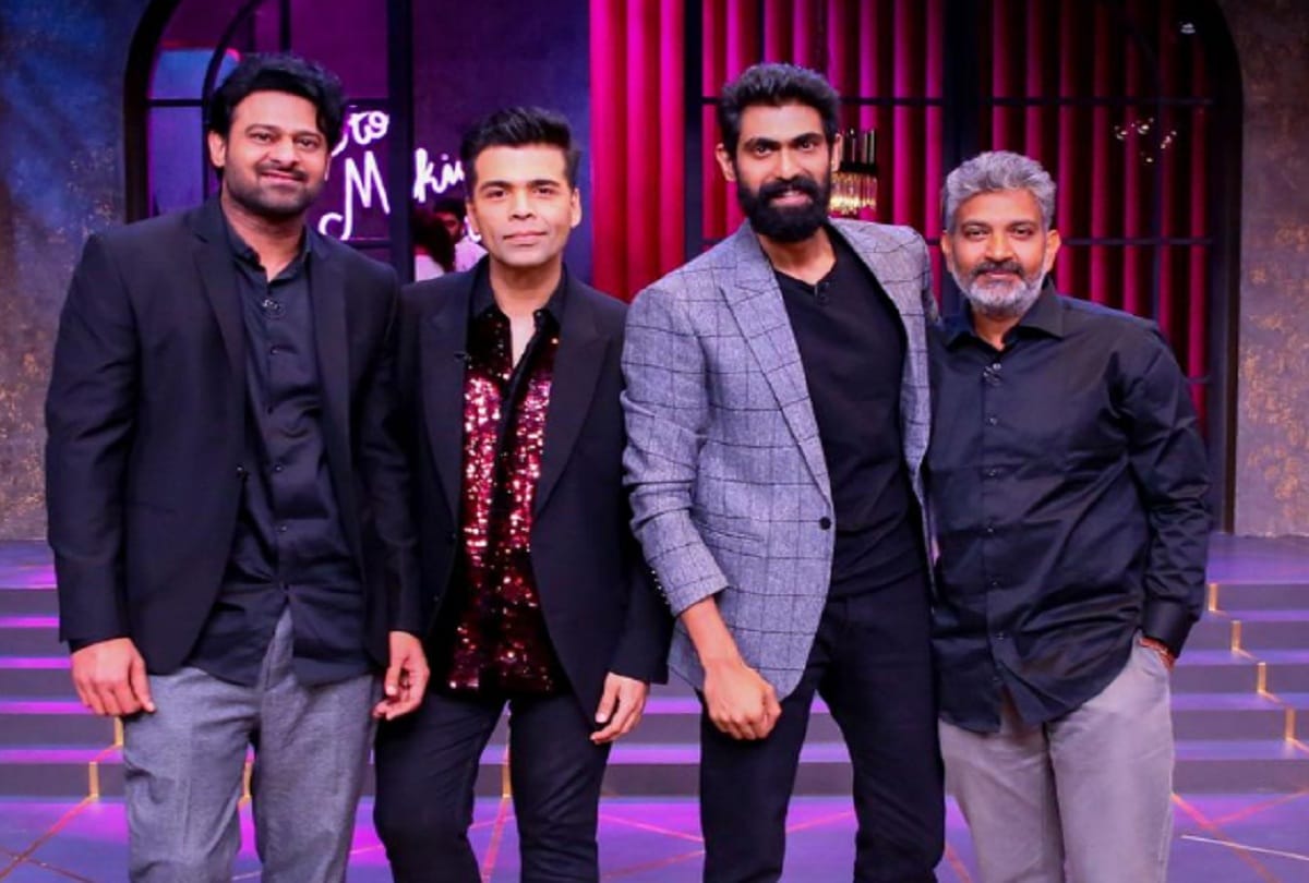 Baahubali actor Prabhas break silence on affair with Anushka Shetty at Karan Johar show