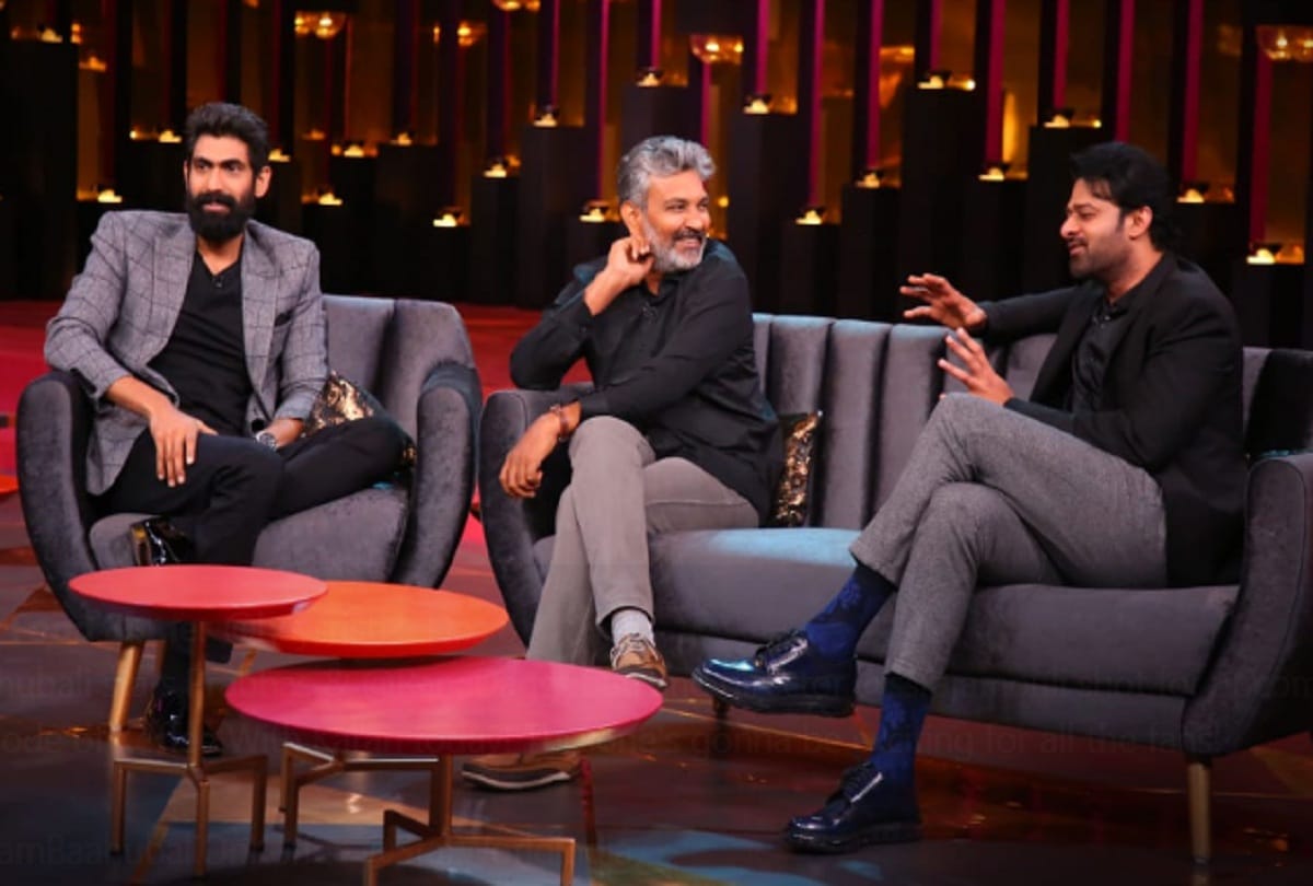 Baahubali actor Prabhas break silence on affair with Anushka Shetty at Karan Johar show