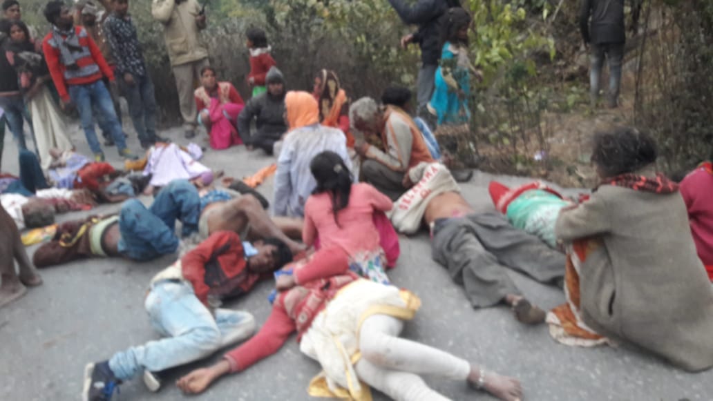 sonbhadra accident make biggest tragedy for five family