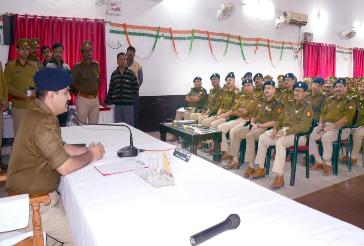 crime review meeting in lucknow
