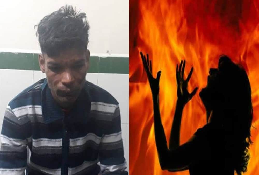 Youth fire on girl Mother demand for punishment for his heinous crime