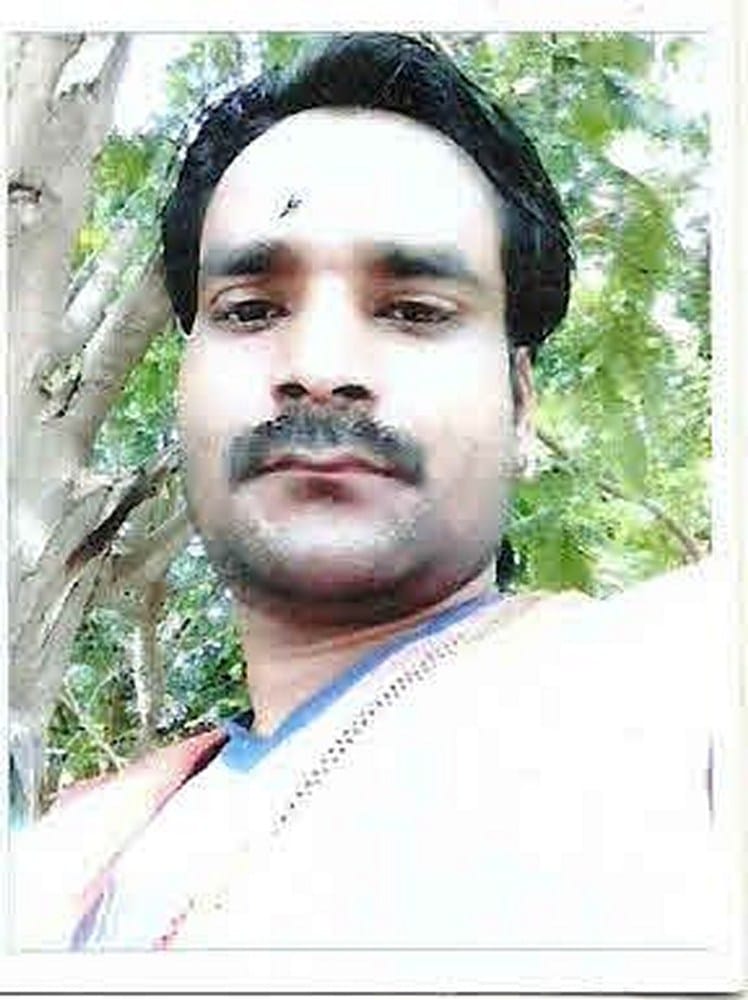 a youth of basti cut by train in baroda