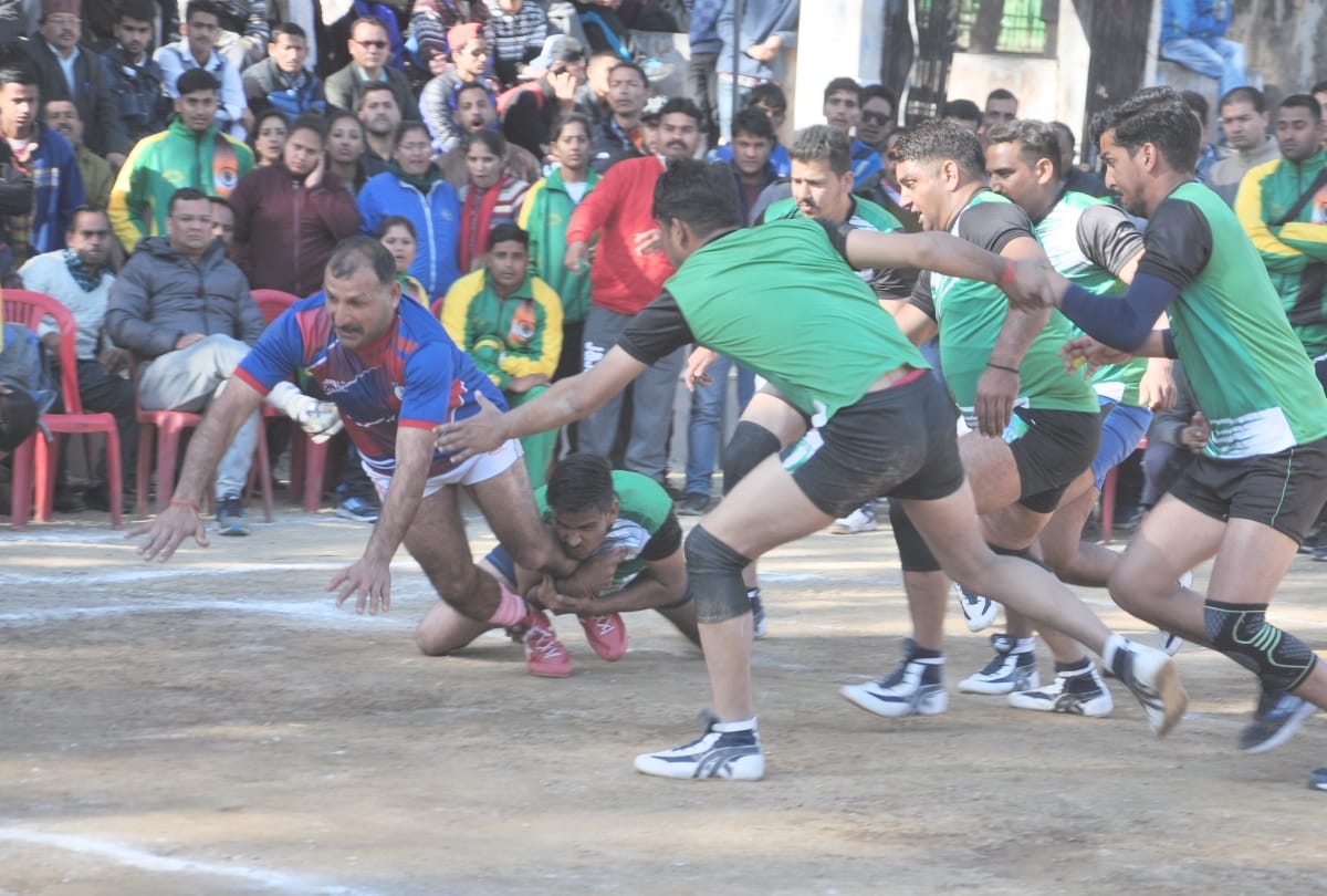 Kullu reached in the final of the Volleyball after defeated chamba
