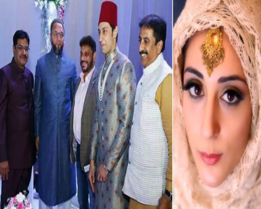 Aimim chief Asaduddin Owaisi daughter to wed Shah Alam grandson