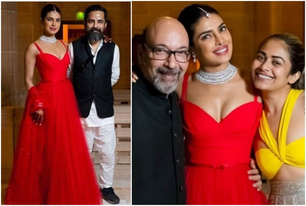 Sonam Kapoor copy Priyanka Chopra Jodhpur wedding reception look