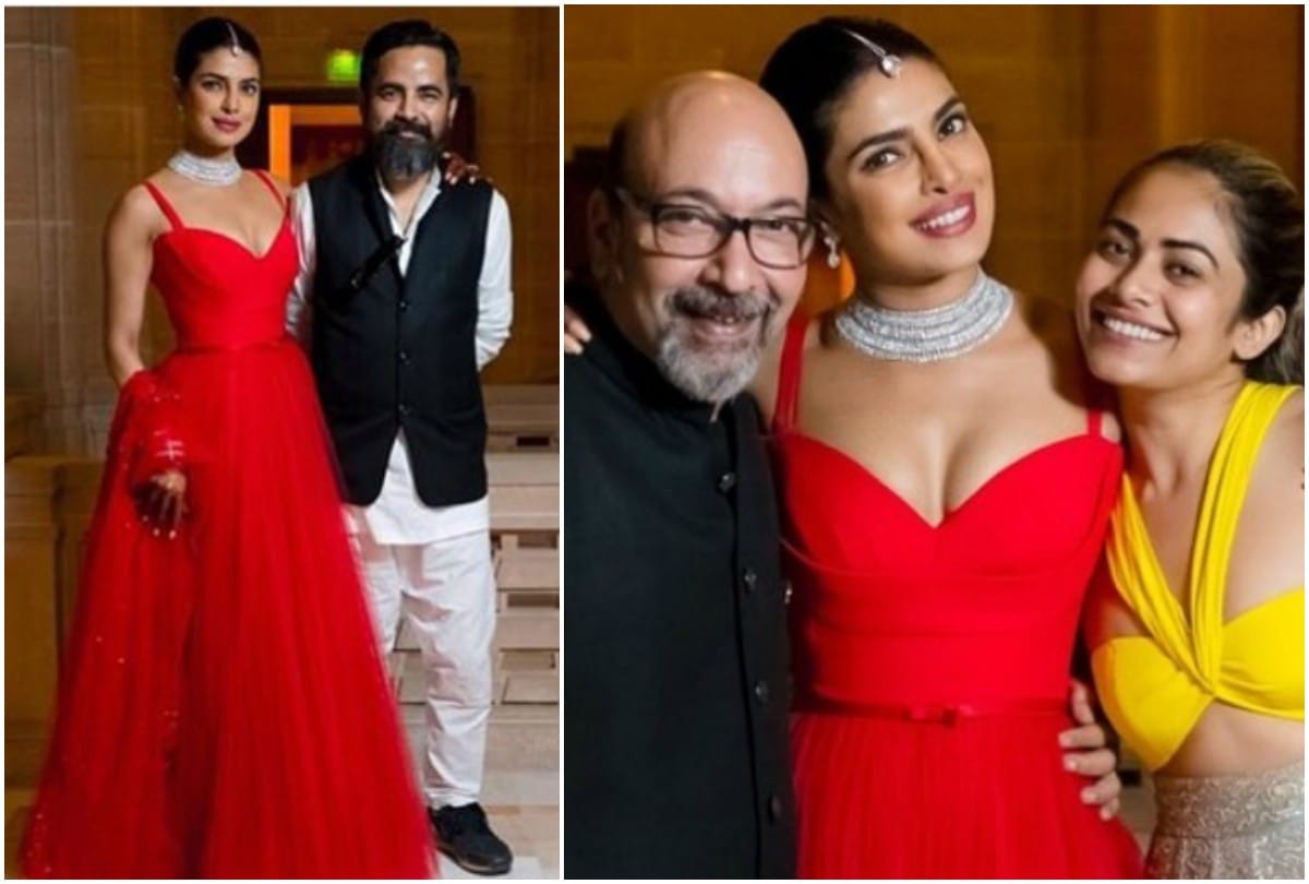 Priyanka Chopra Nick Jonas Jodhpur reception unseen pictures viral