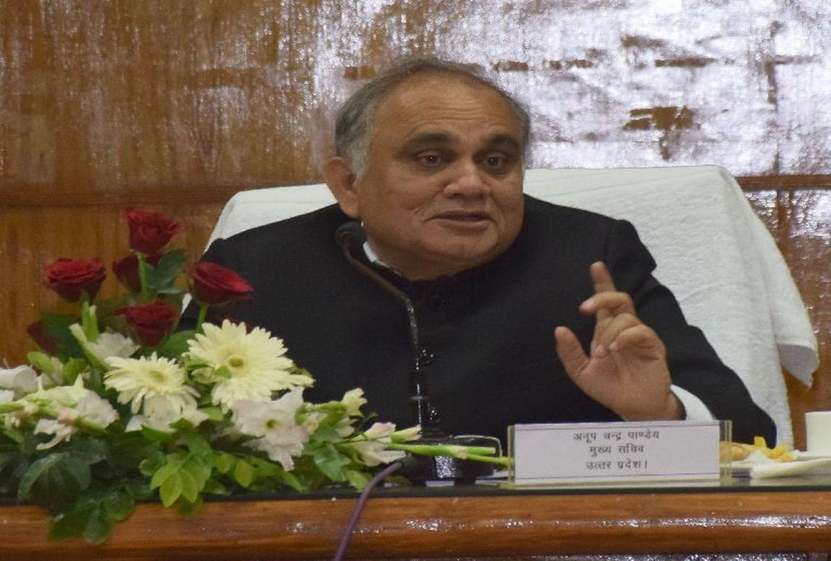UP Chief Secretary Anup Chandra Pandey took meeting over TTZ issue in agra