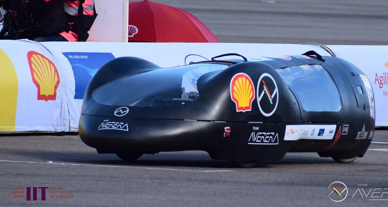 IIT BHU wins first prize in shell eco marathon competition