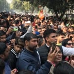 bjp delhi protest