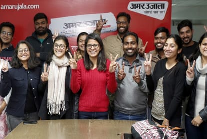 Punjab University's students talk to Amar Ujala samvad