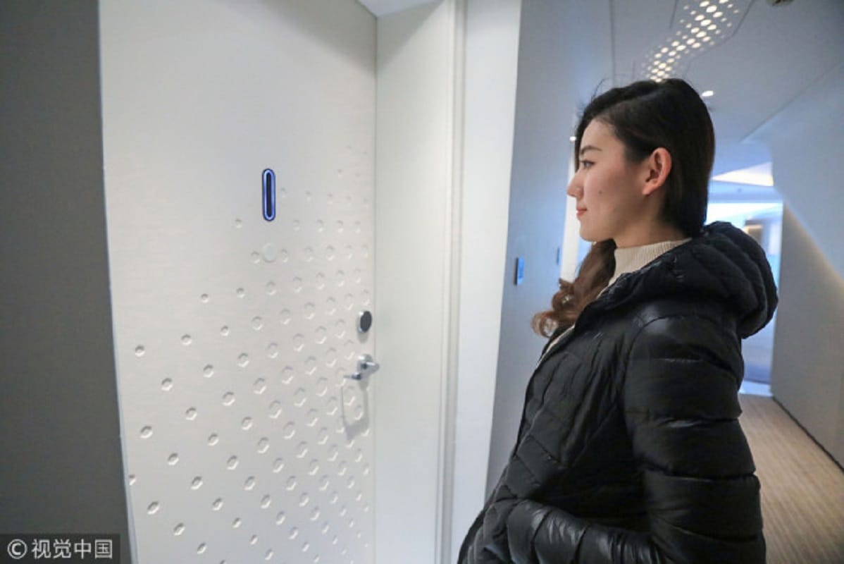 e-commerce giant alibaba group opens future hotel in hangzhou city equipped with AI and robots