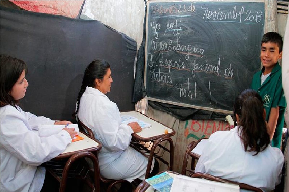 12 years old Leonardo Nicanor Quinteros opens school for poor in Pocito in San Juan in Argentina