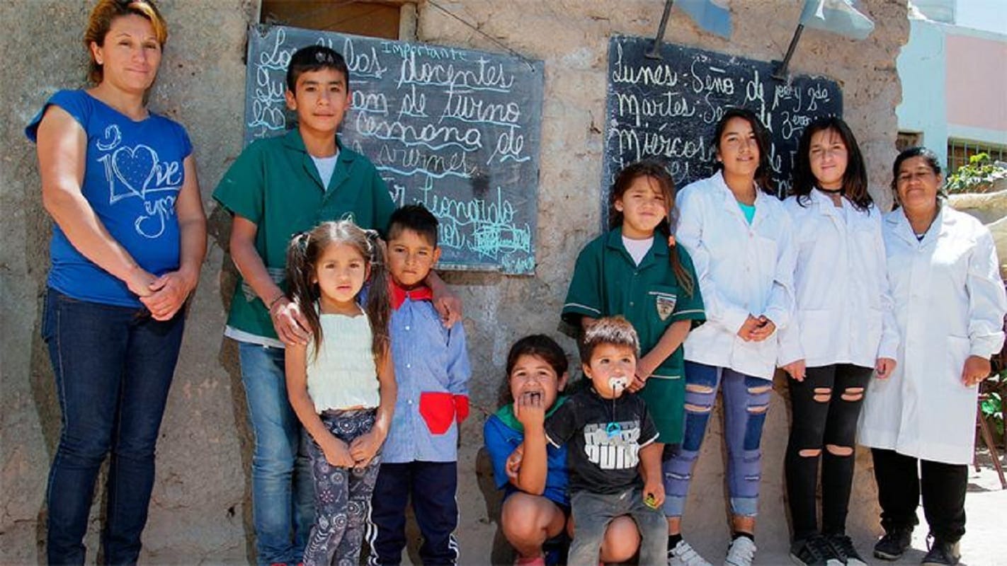 12 years old Leonardo Nicanor Quinteros opens school for poor in Pocito in San Juan in Argentina