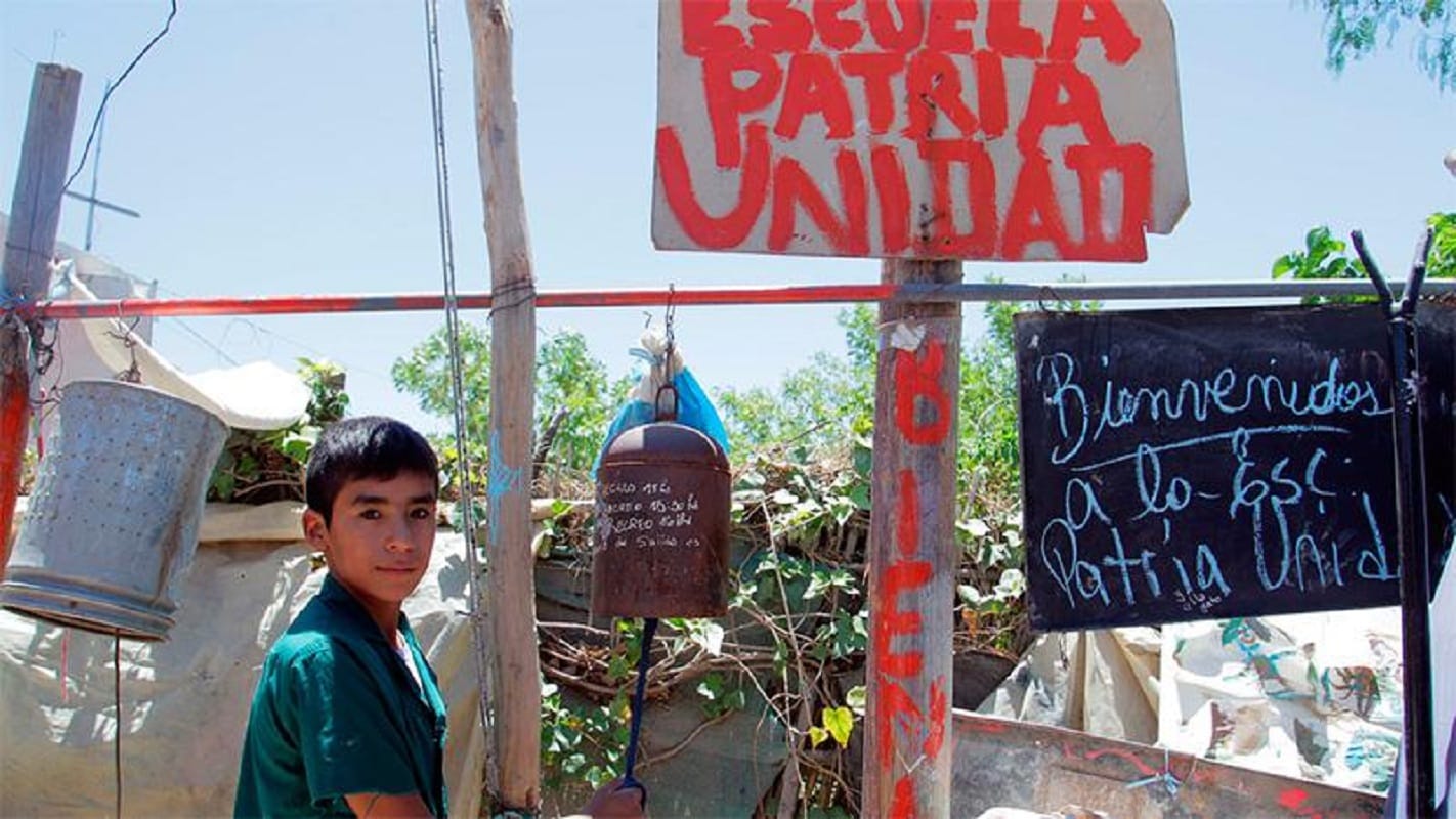 12 years old Leonardo Nicanor Quinteros opens school for poor in Pocito in San Juan in Argentina