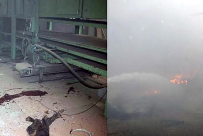 Fire at matches Factory in bhathinda of punjab