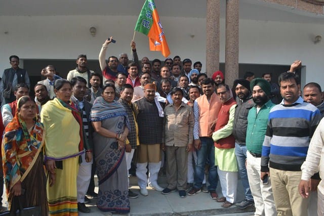 BJP's performance on collectorate