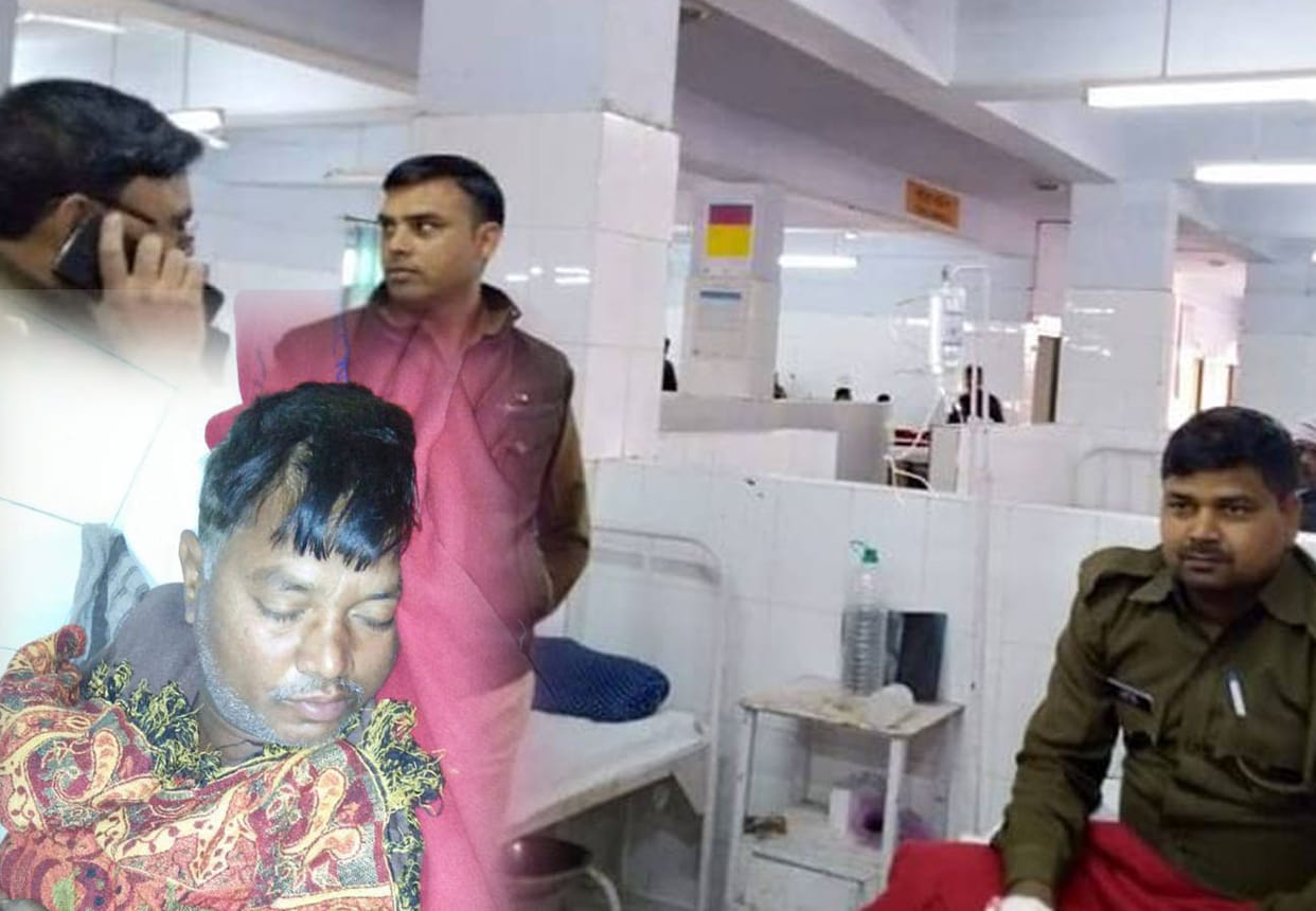 Two Police man unconscious by eating laddoo