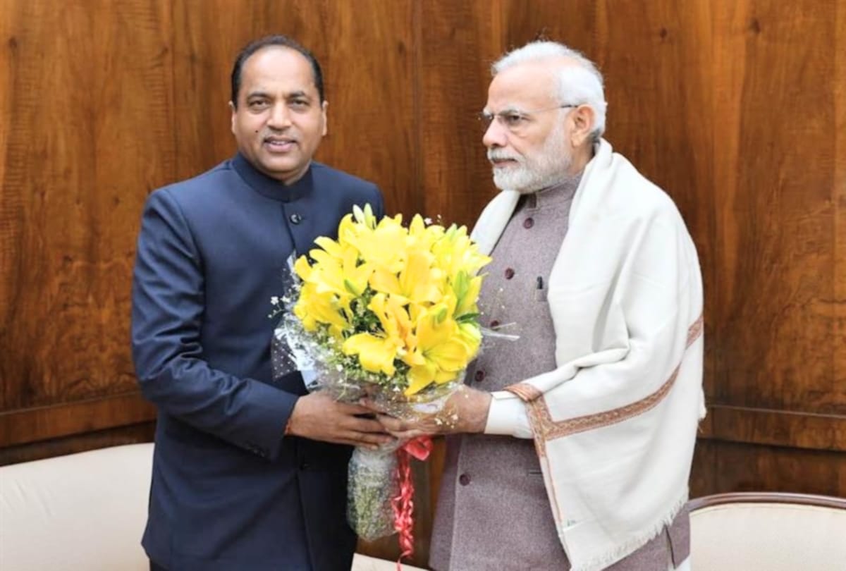 cm jairam thakur invites pm narendra modi to Dharamshala