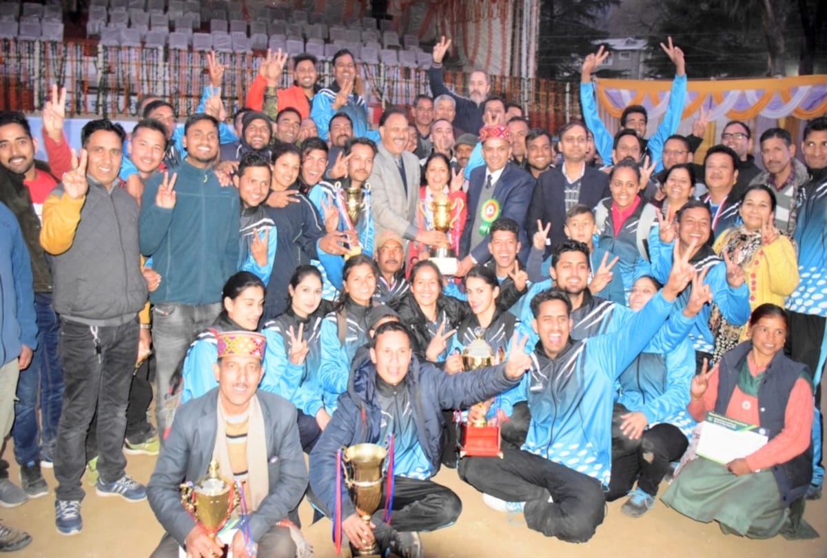 Bilaspur Kabbadi Champion and Shimla become Volleyball Champion forest sports meet