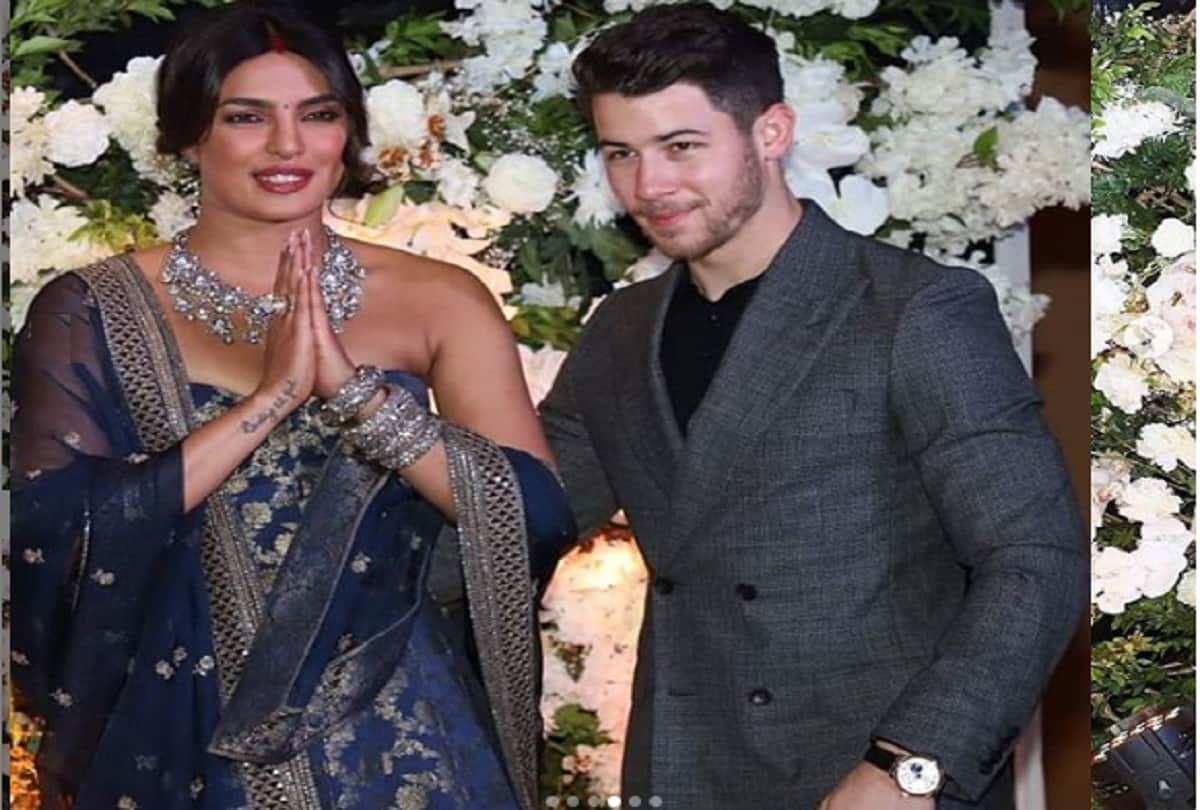 Priyanka's mother, Madhu Chopra at the Mumbai reception ,got a lot of fun,