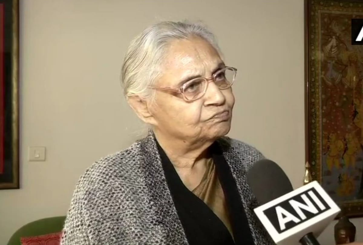 sheila dixit became delhi congress president
