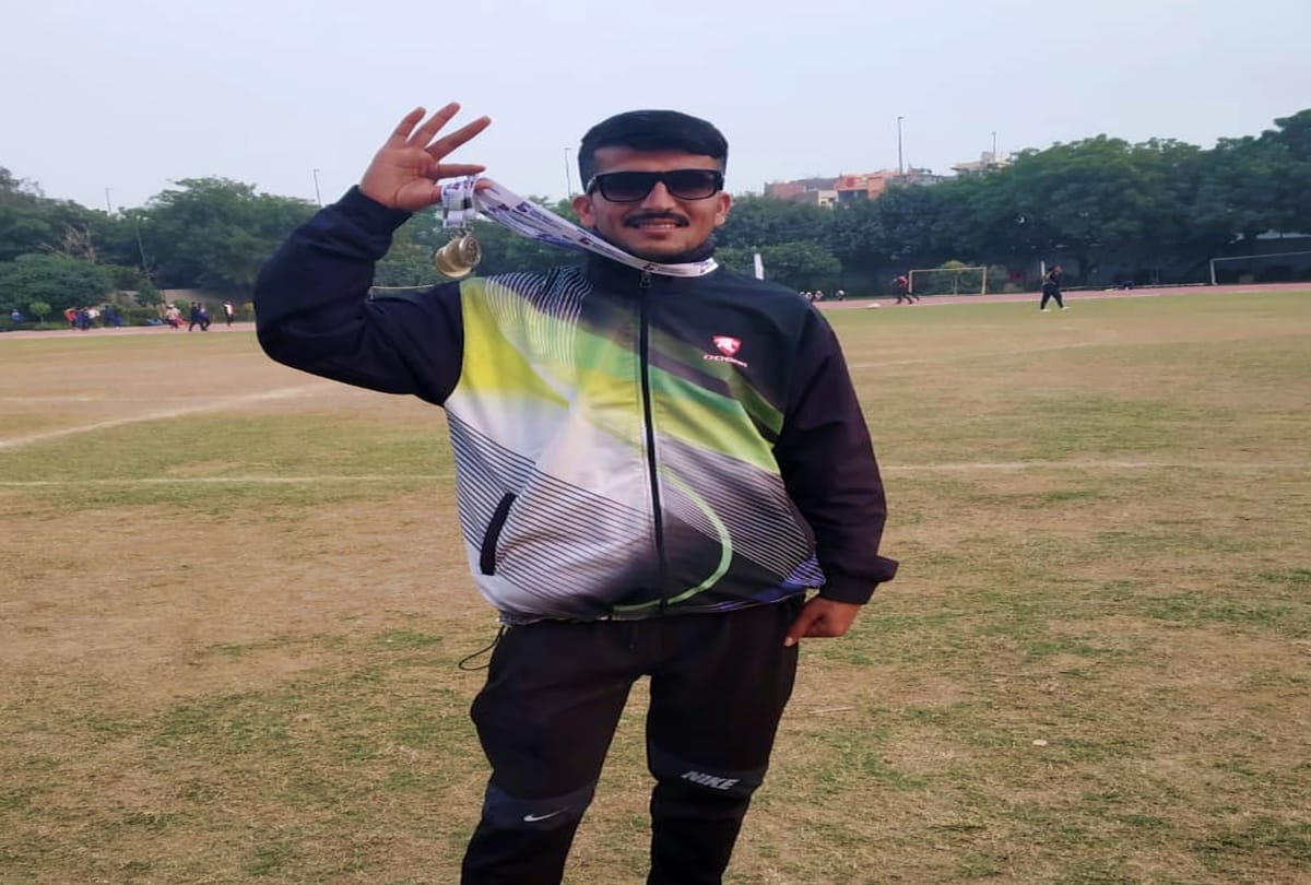 Divyang Athlete of himachal won three silver medal in dehli
