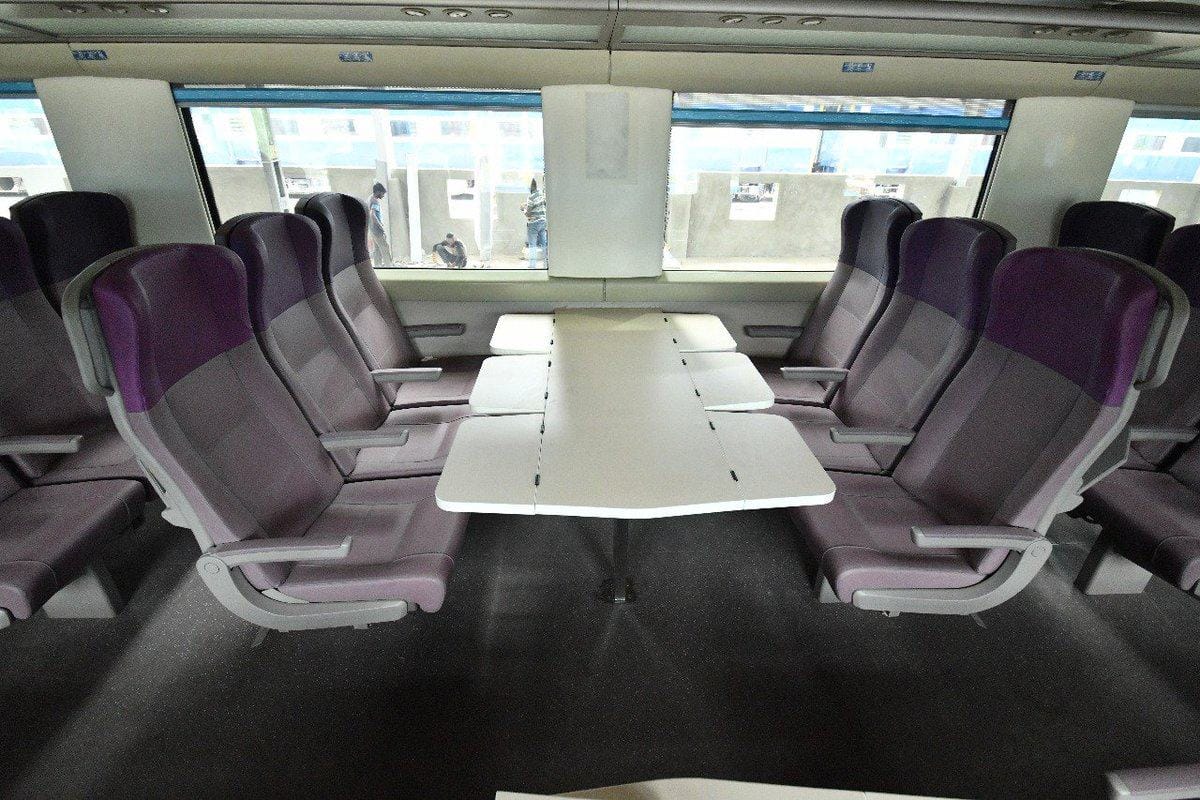 Train-18 running in next month form delhi to varanasi
