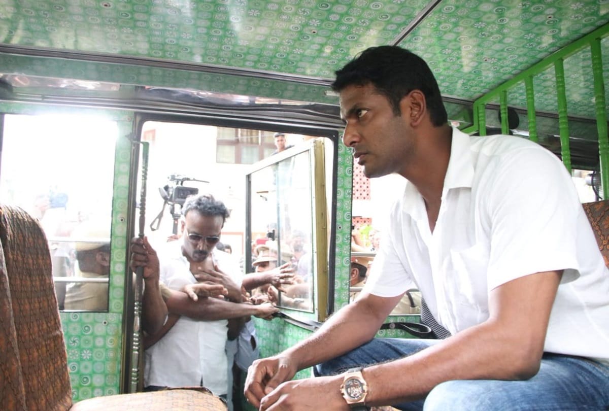 Actor Vishal Krishna arrested for trying to enter the Tamil Film Producers Council