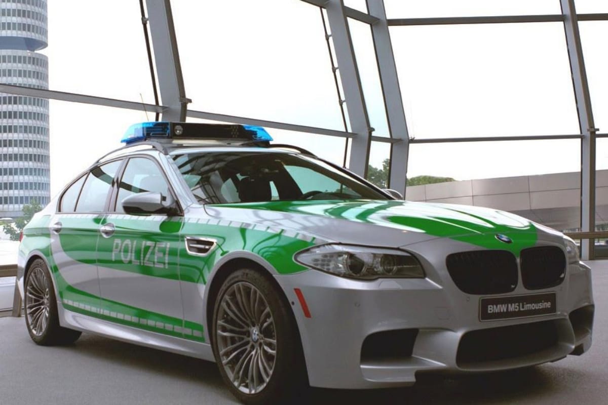German police car collection can shock you in many ways