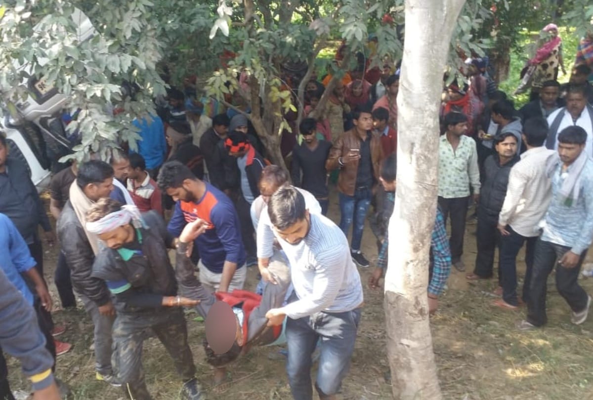 bulandshahr nh 91 accident between scorpio and bus 3 died including bsf jawan 10 injure