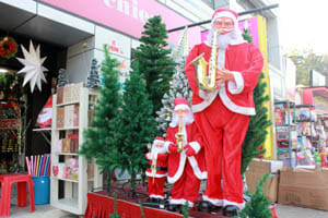 lustre market in christmas