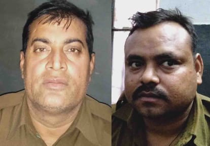 angry husband beat policemen